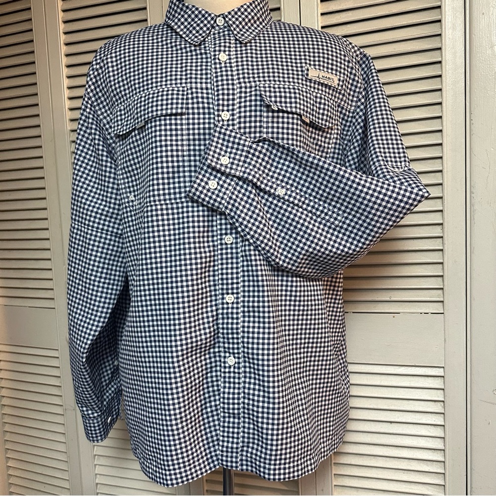 HABIT  Size  XL  FISHING SHIRT  Long Sleeve